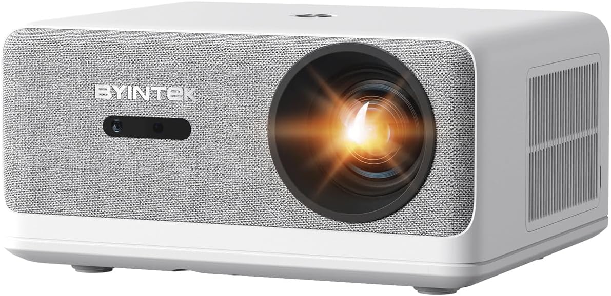 melhor projetor topado para Copa do Mundo 2026 - BYINTEK U14 4K 1250 ANSI lumens