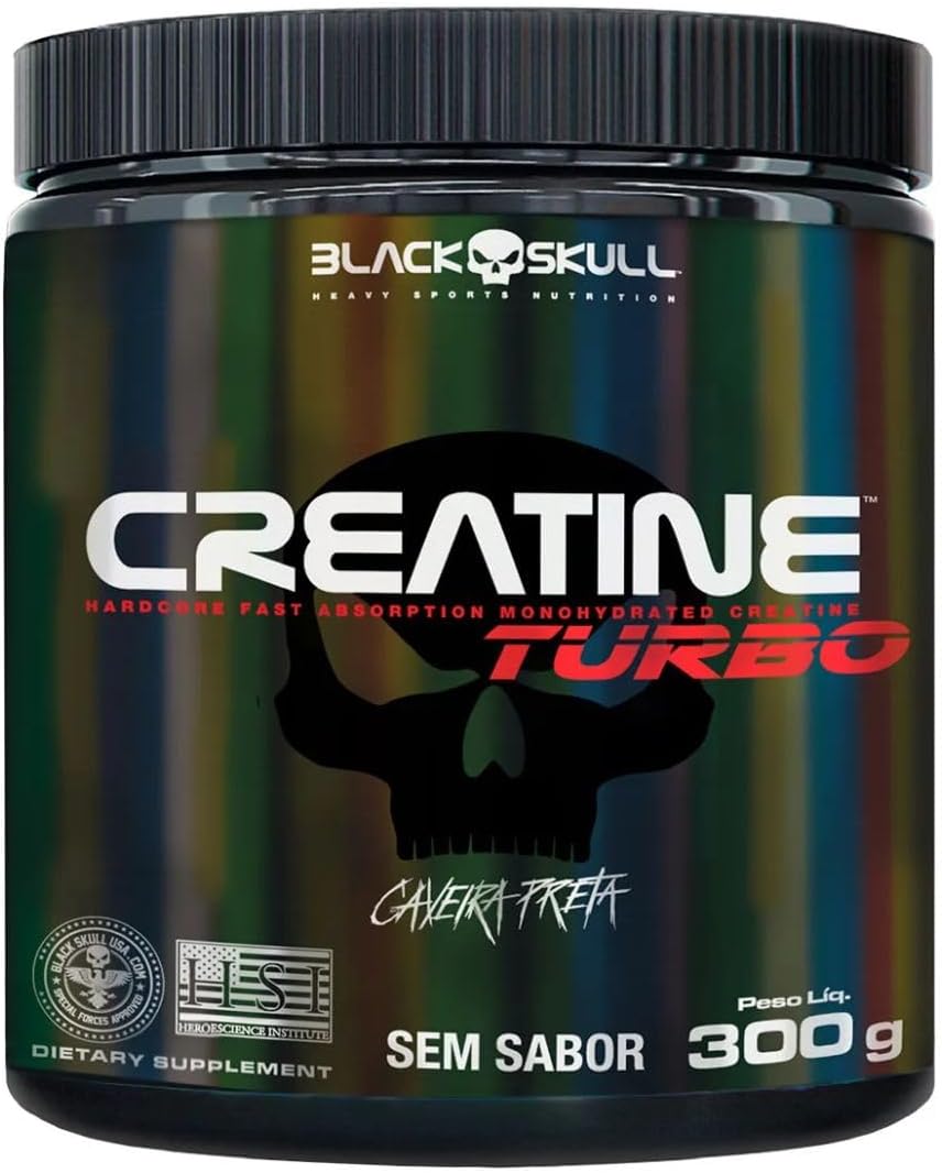 creatina black skull turbo com carboidrato 2026