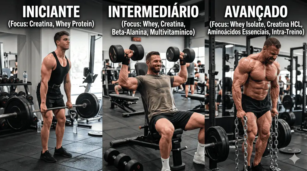 Sumplementos indicados para daca fase