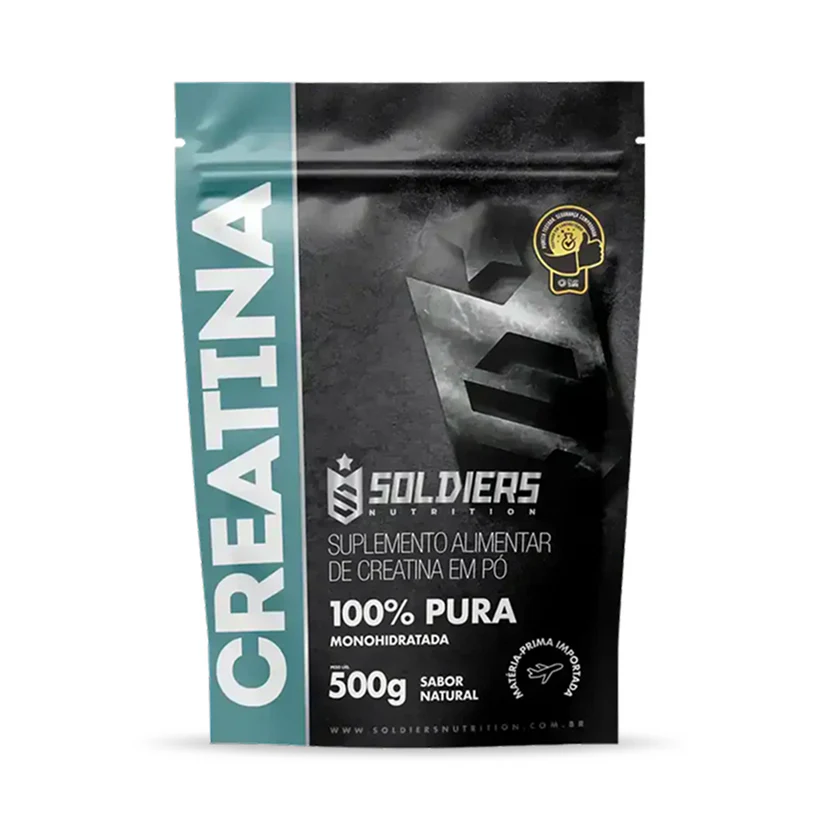 suplementos custo-benefício no Mercado Livre - Creatina Soldiers Nutrition