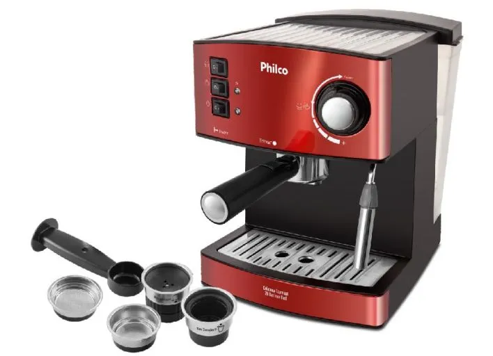 Cafeteira Expresso Philco 20 Bar Inox