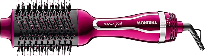 Escova secadora Mondial Chrome Pink