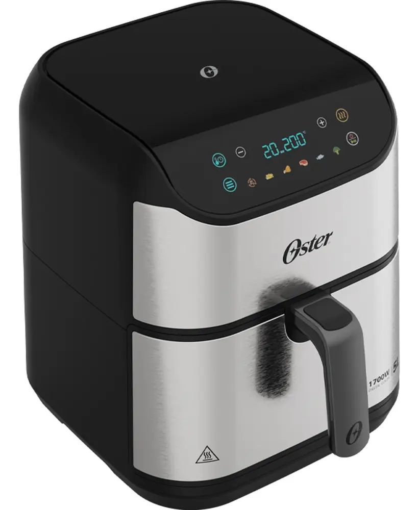 Fritadeira Air Fryer Custo-Benefício 2026 - Oster Digital Control com acabamento Inox