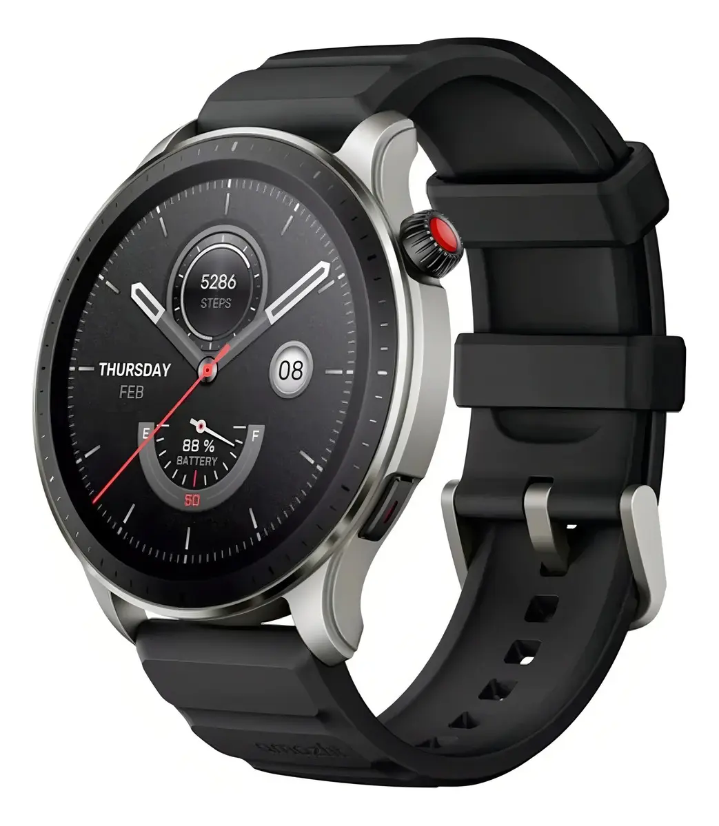 Melhor smartwatch custo-benefício 2026 - Amazfit GTR 4 com tela AMOLED