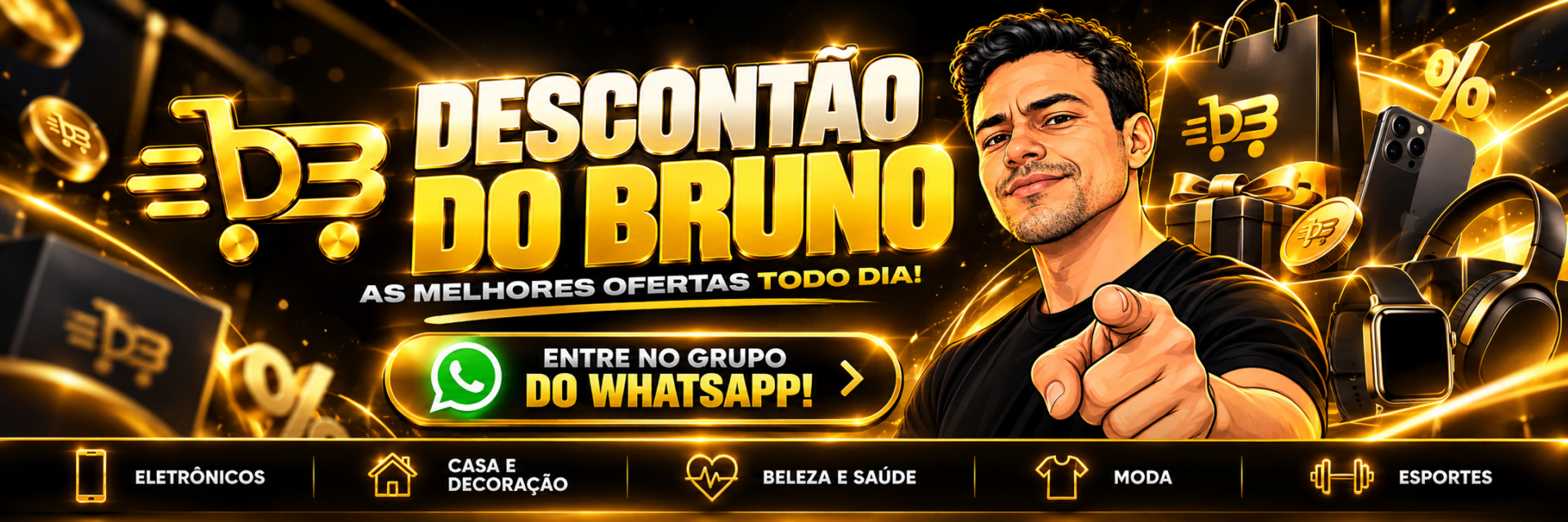 Descont&atilde;o do Bruno
