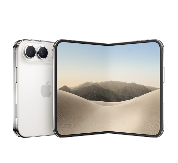 iPhone Duo dobrável 2026 com tela interna de 7,6 polegadas